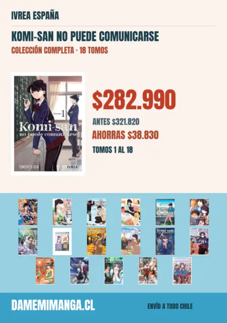 Komi-San No Puede Comunicarse Colección Completa (18 tomos) – Ivrea España