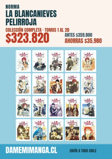 La Blancanieves Pelirroja Colección Completa (20 tomos) – Norma