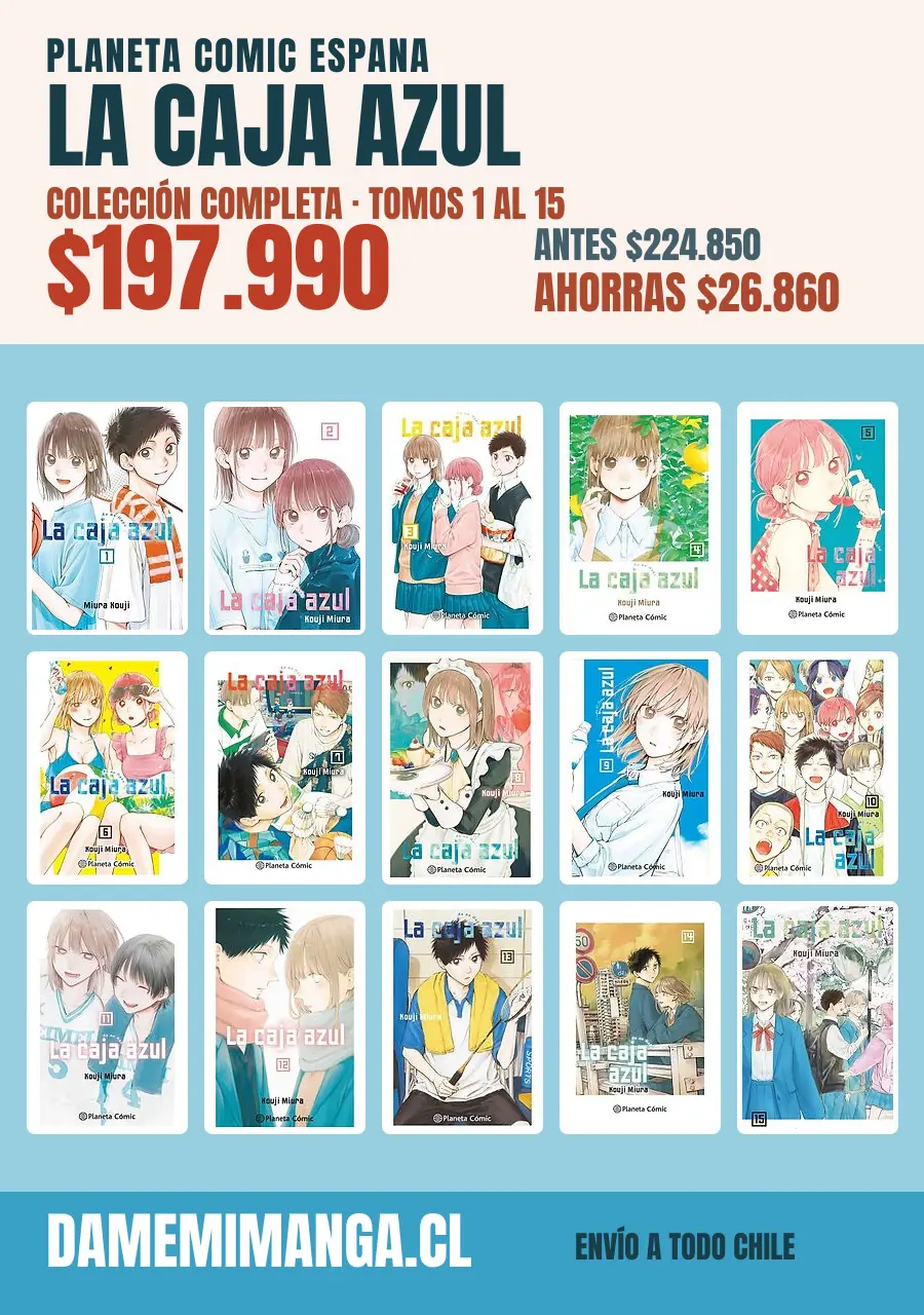 La Caja Azul Colección Completa (15 tomos) – Planeta Comic Espana