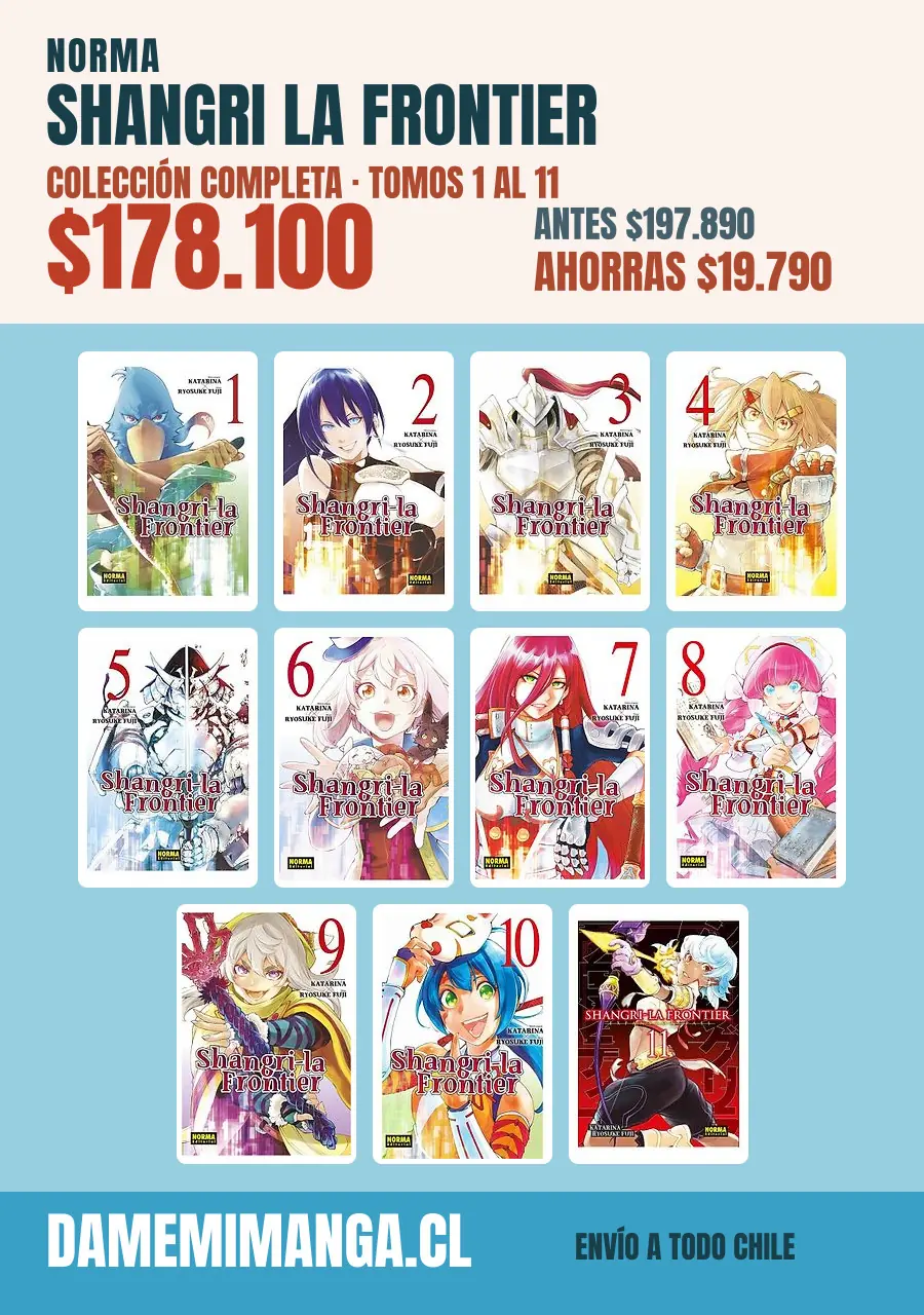 Shangri La Frontier Colección Completa (11 tomos) – Norma