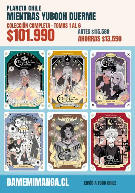 Mientras Yubooh duerme Colección Completa (6 tomos) – Planeta Chile