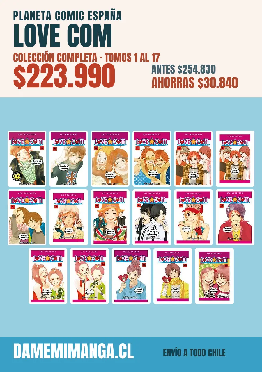 Love Com Colección Completa (17 tomos) – Planeta Comic España