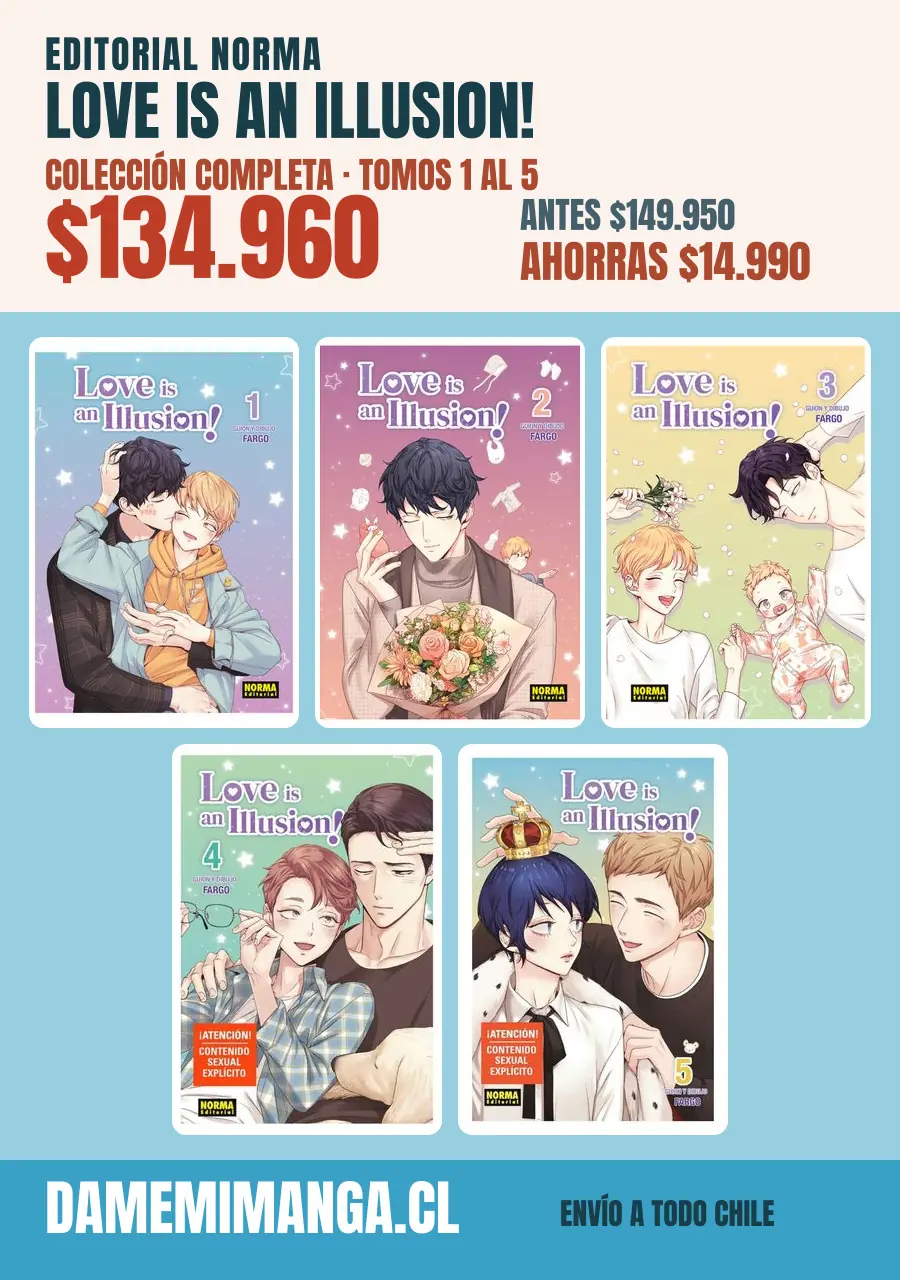 Love Is an Illusion! Colección Completa (5 tomos) – Editorial Norma