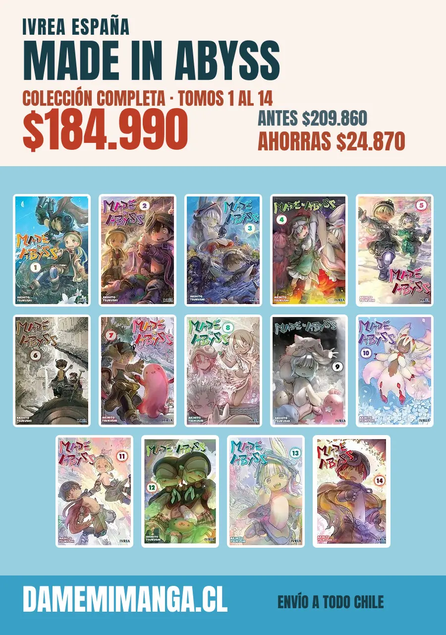 Made In Abyss Colección Completa (14 tomos) – Ivrea España