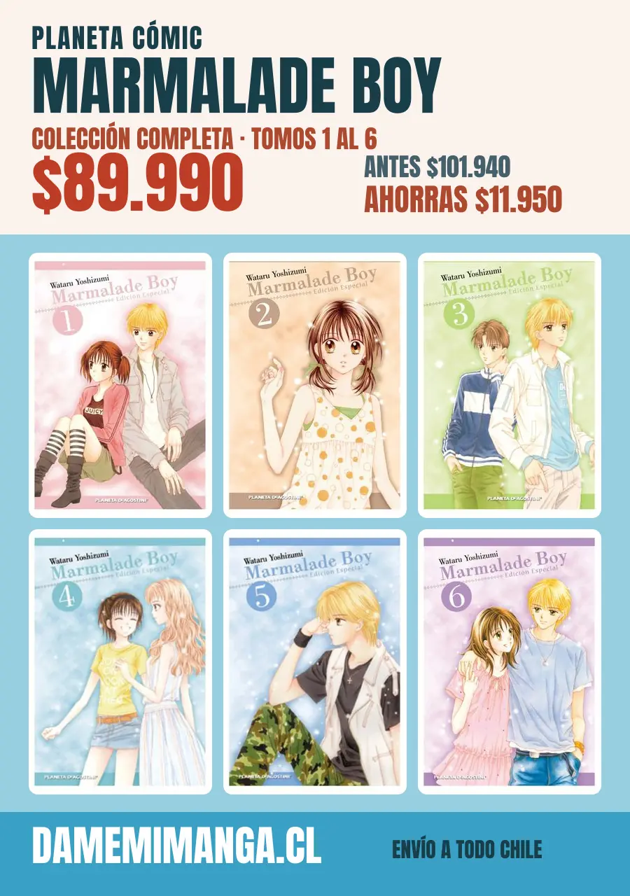 Marmalade Boy Colección Completa (6 tomos) – Planeta Cómic