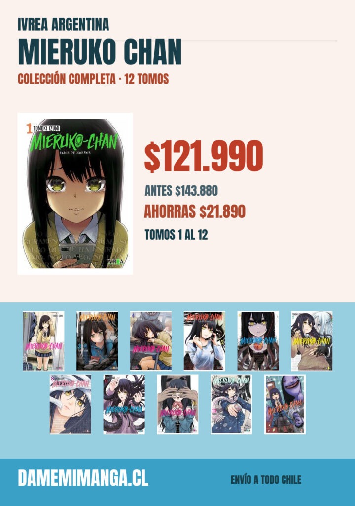 Mieruko Chan Colección Completa (12 tomos) – Ivrea Argentina