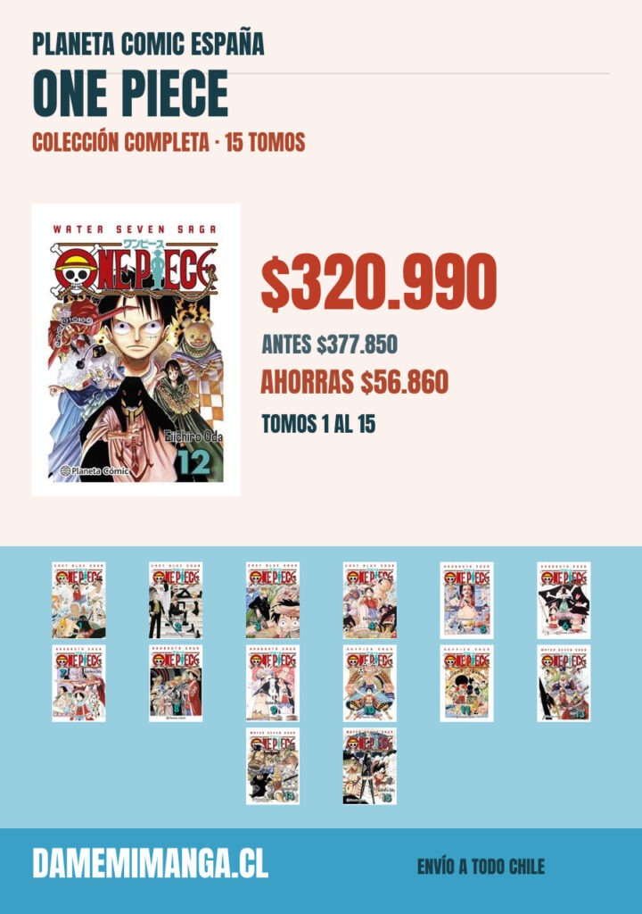One Piece Colección Completa (15 tomos) – Planeta Comic España