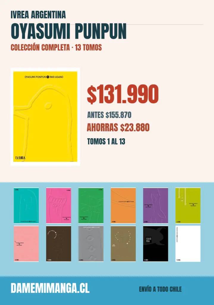 Oyasumi Punpun Colección Completa (13 tomos) – Ivrea Argentina