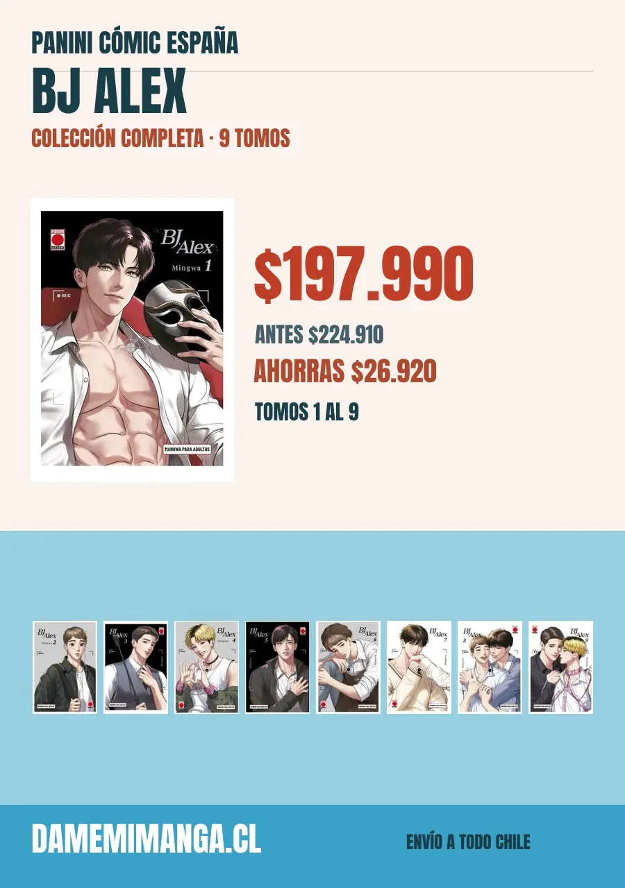 Bj Alex Colección Completa (9 tomos) – Panini Cómic España