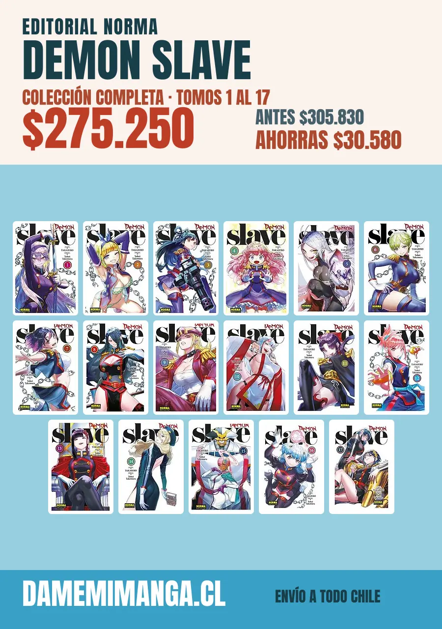 Demon Slave Colección Completa (17 tomos) – Editorial Norma