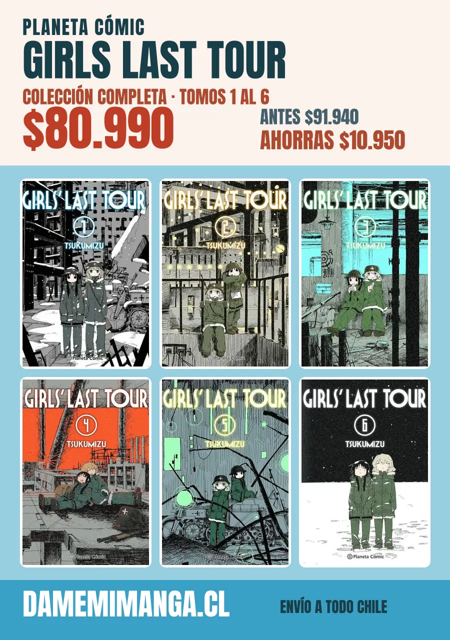 Girls Last Tour Colección Completa (6 tomos) – Planeta Cómic