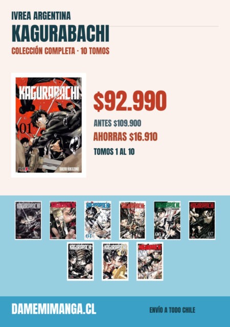 Kagurabachi Colección Completa (10 tomos) – Ivrea Argentina