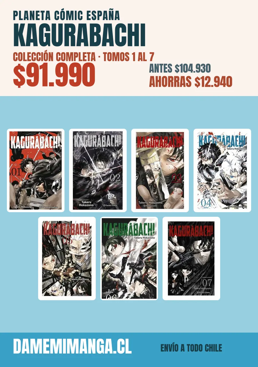 Kagurabachi Colección Completa (7 tomos) – Planeta Cómic España
