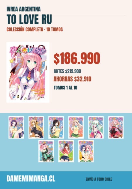 To Love Ru Colección Completa (10 tomos) – Ivrea Argentina