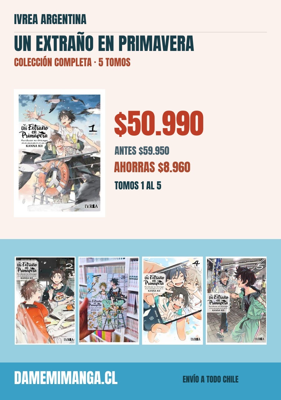Un Extraño En Primavera Colección Completa (5 tomos) – Ivrea Argentina