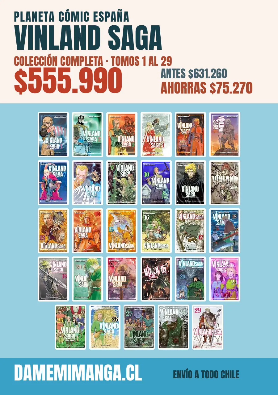 Vinland Saga Colección Completa (29 tomos) – Planeta Cómic España