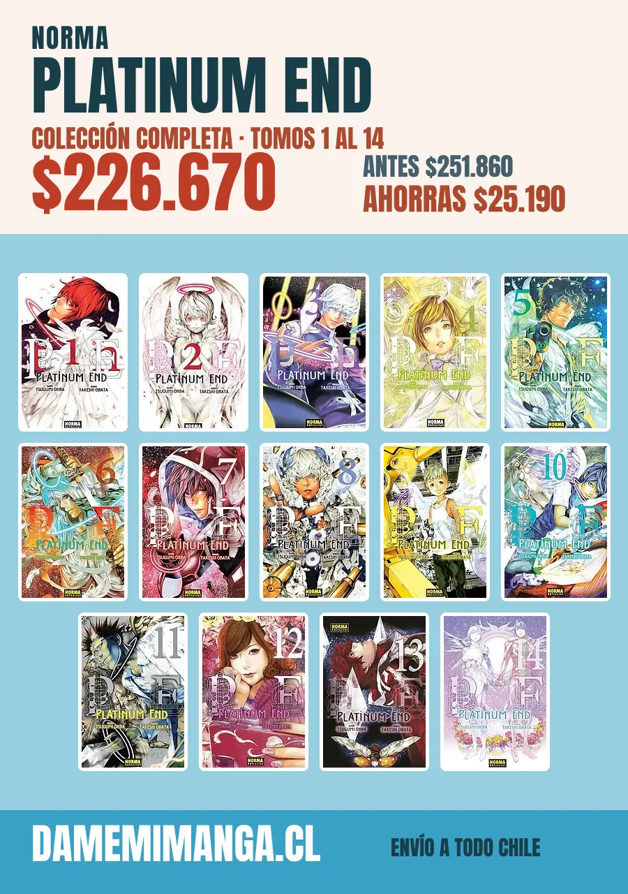 Platinum End Colección Completa (14 tomos) – Norma