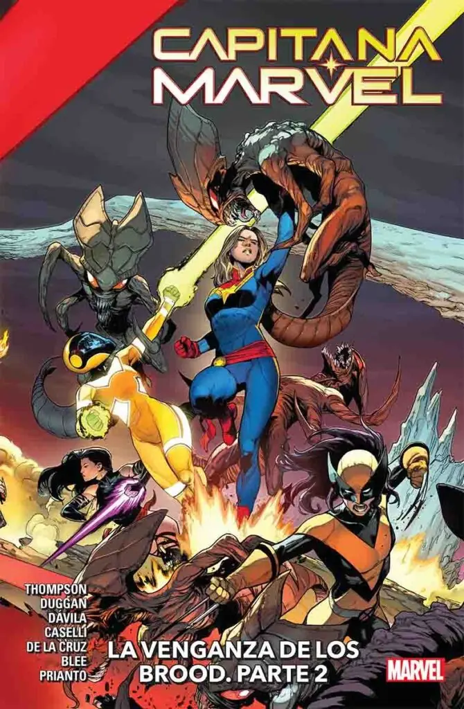 X-Men/Captain Marvel: Revenge Of The Brood 02 (portada Connecting Con 01) - Panini Argentina