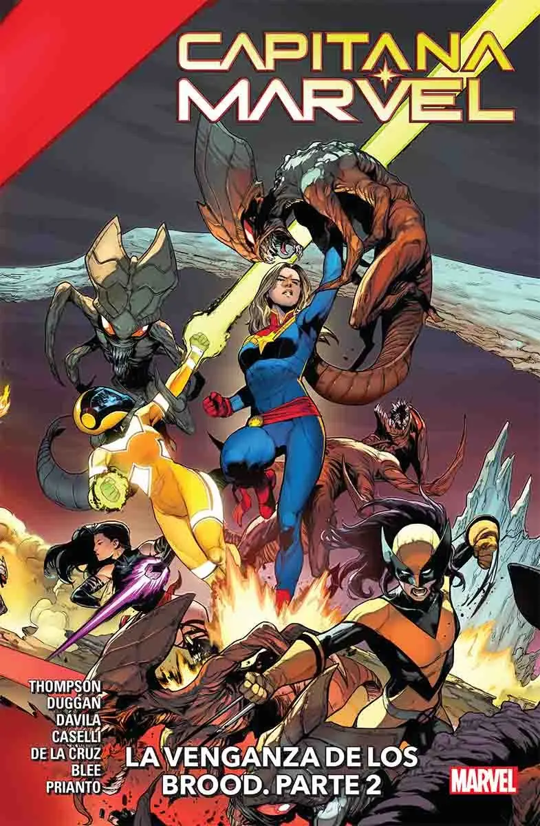 X-Men/Captain Marvel: Revenge Of The Brood 02 (portada Connecting Con 01) - Panini Argentina