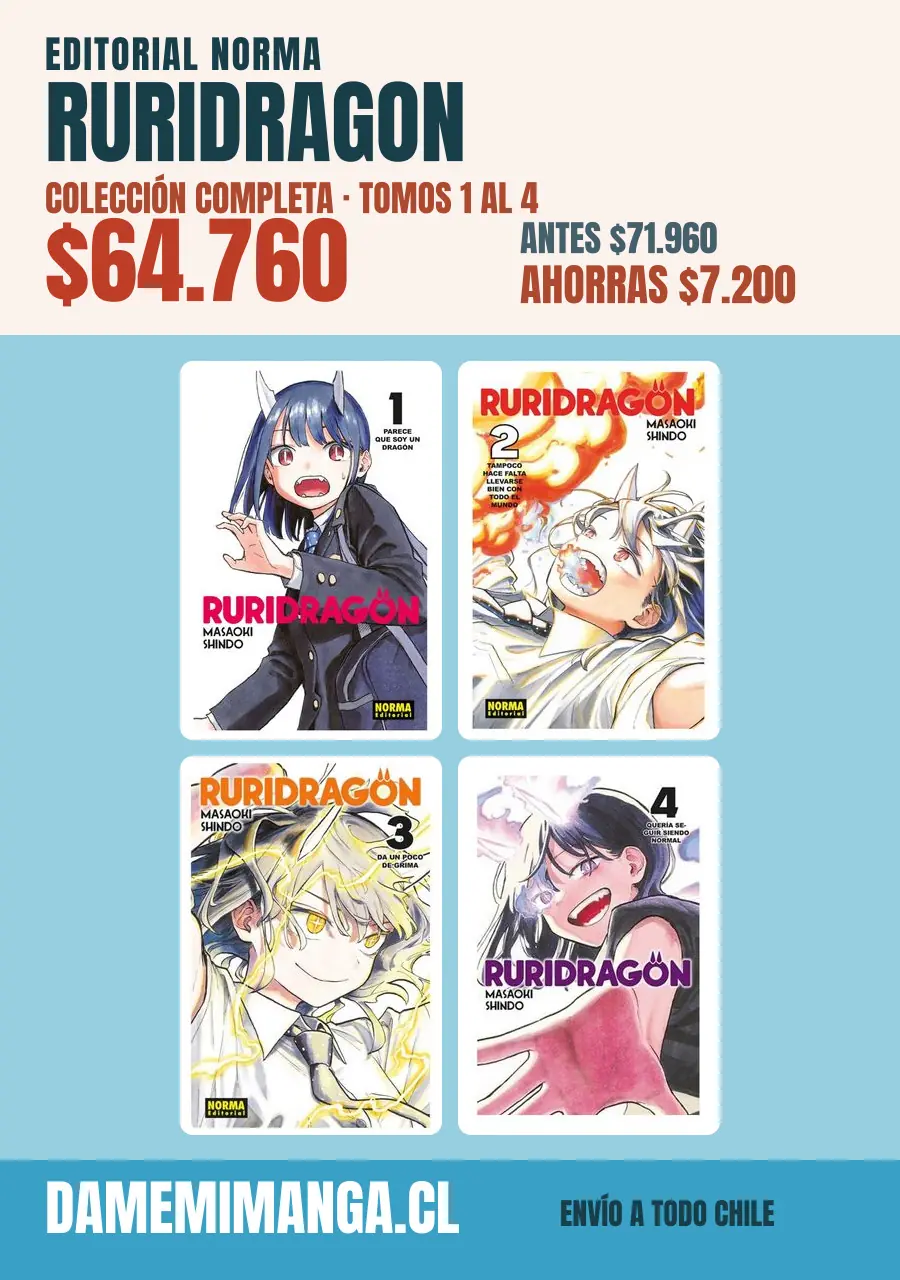 Ruridragon Colección Completa (4 tomos) – Editorial Norma