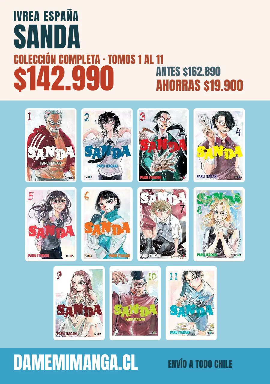 Sanda Colección Completa (11 tomos) – Ivrea España