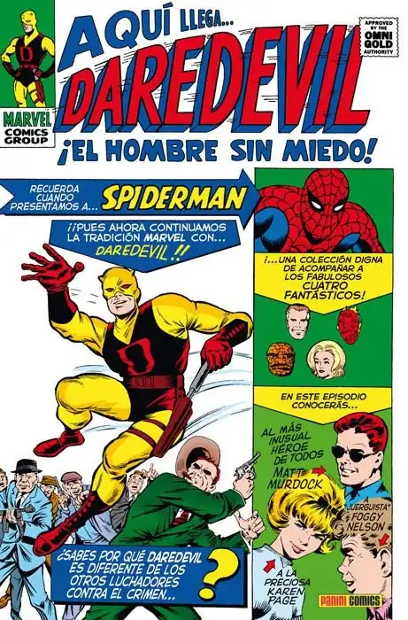 ¡El Hombre Sin Miedo! - Panini Argentina