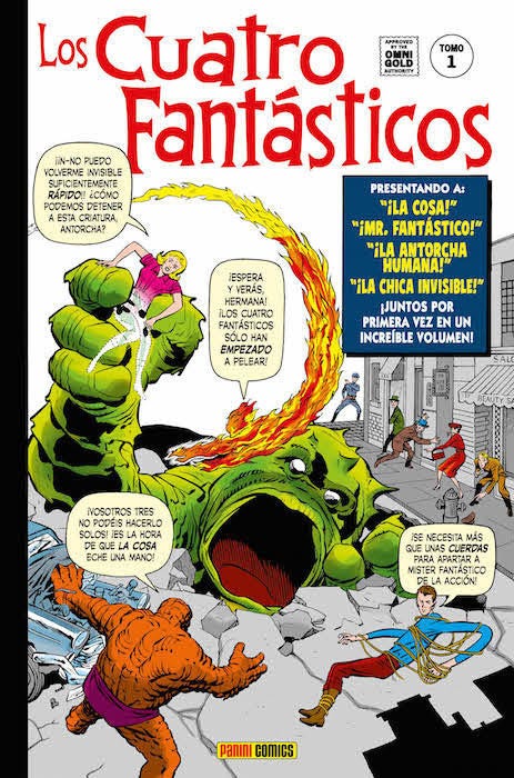 Los Cuatro Fantasticos (HC) Tomo 01 Genesis (Omnigold) - Panini Argentina