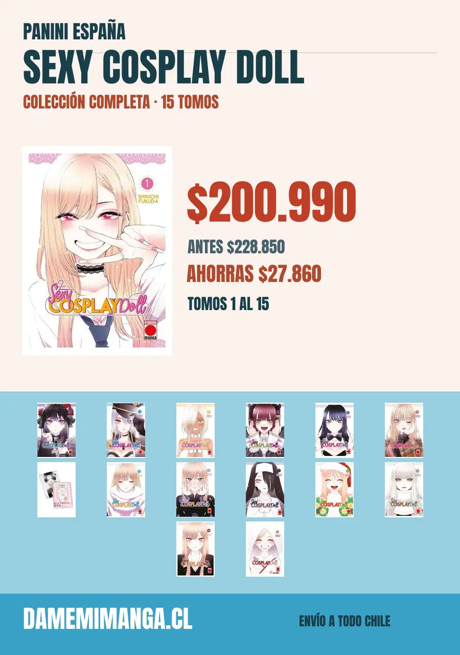 Sexy Cosplay Doll Colección Completa (15 tomos) – Panini España
