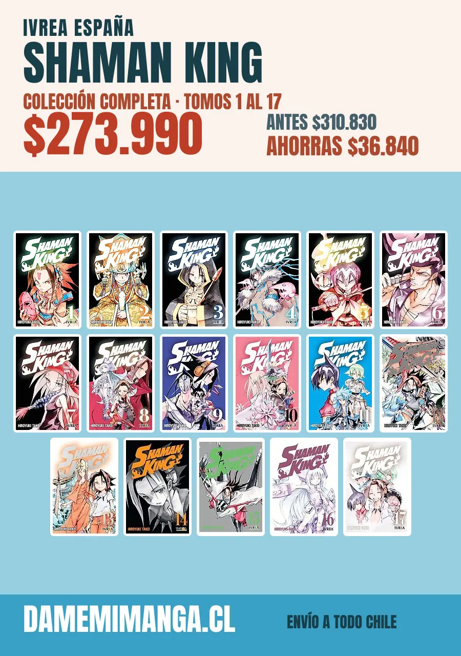 Shaman King Colección Completa (17 tomos) – Ivrea España