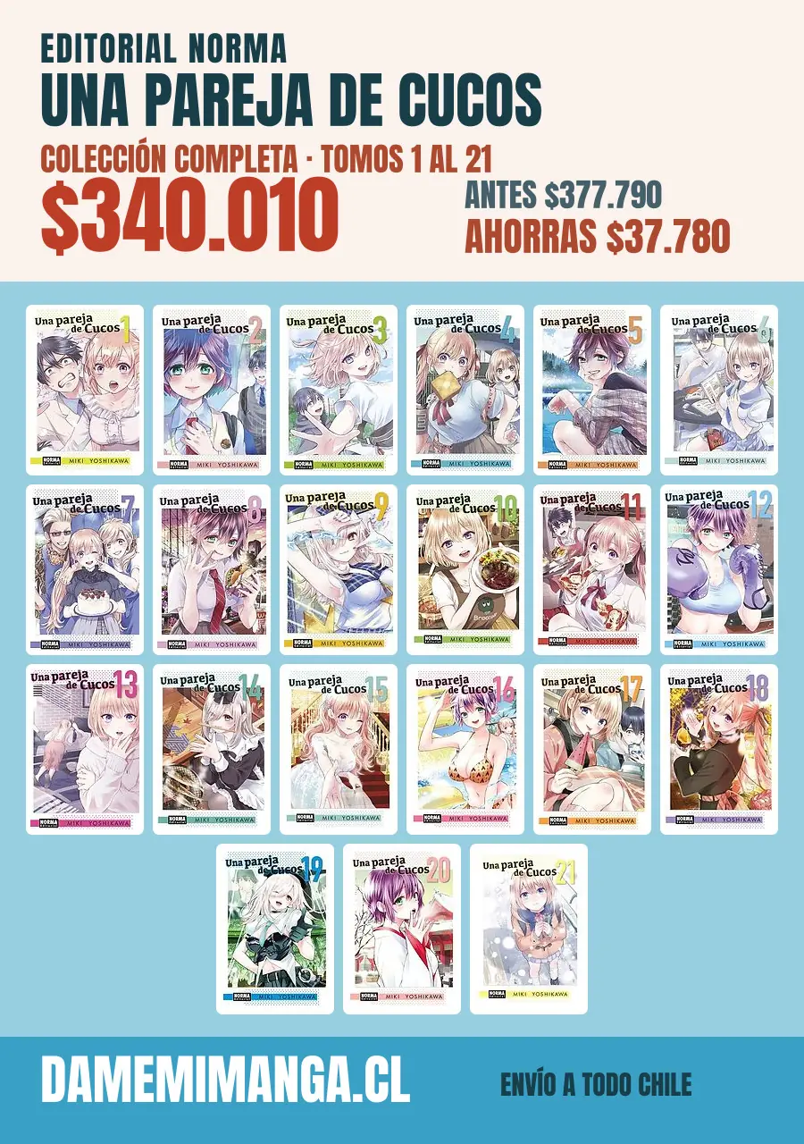Una Pareja De Cucos Colección Completa (21 tomos) – Editorial Norma