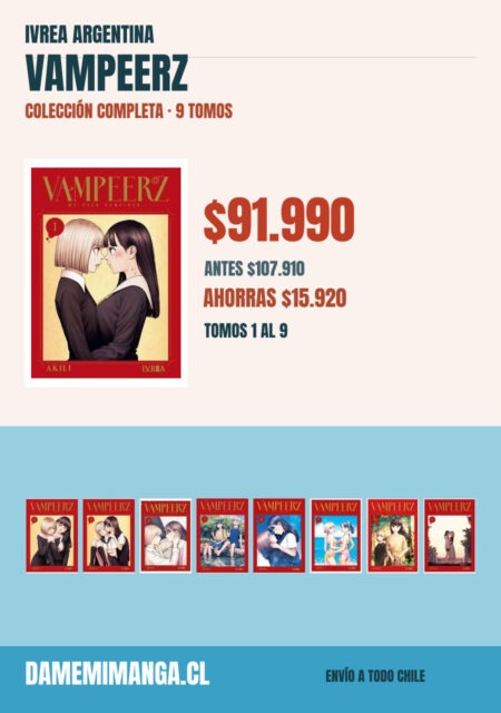 Vampeerz Colección Completa (9 tomos) – Ivrea Argentina