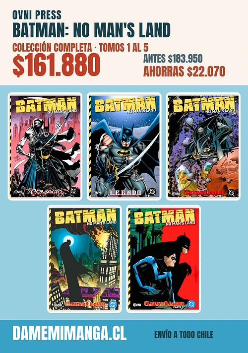 Batman: No Man's Land Colección Completa (5 tomos) – Ovni Press