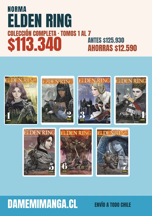 Elden Ring Colección Completa (7 tomos) – Norma