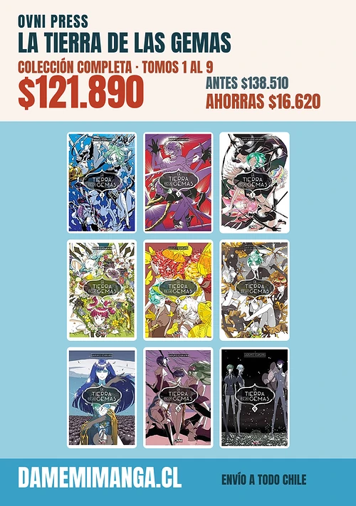 La Tierra de Las Gemas Colección Completa (9 tomos) – Ovni Press