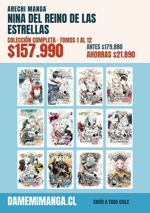 Nina Del Reino De Las Estrellas Colección Completa (12 tomos) – Arechi Manga