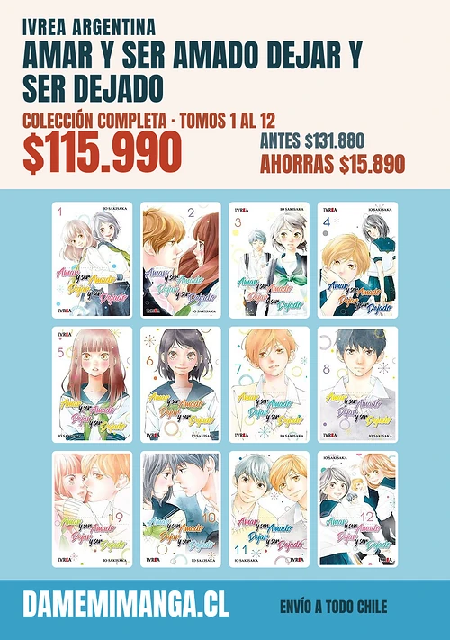 Amar Y Ser Amado Dejar Y Ser Dejado Colección Completa (12 tomos) – Ivrea Argentina
