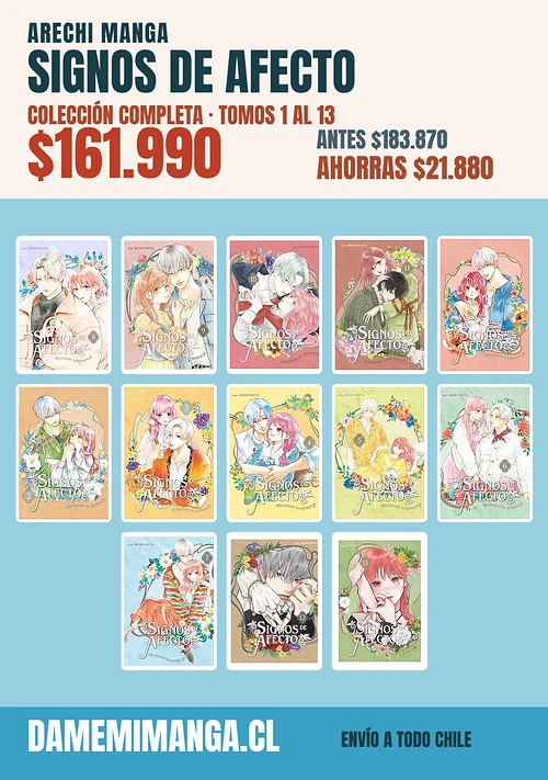 Signos de Afecto Colección Completa (13 tomos) – Arechi Manga