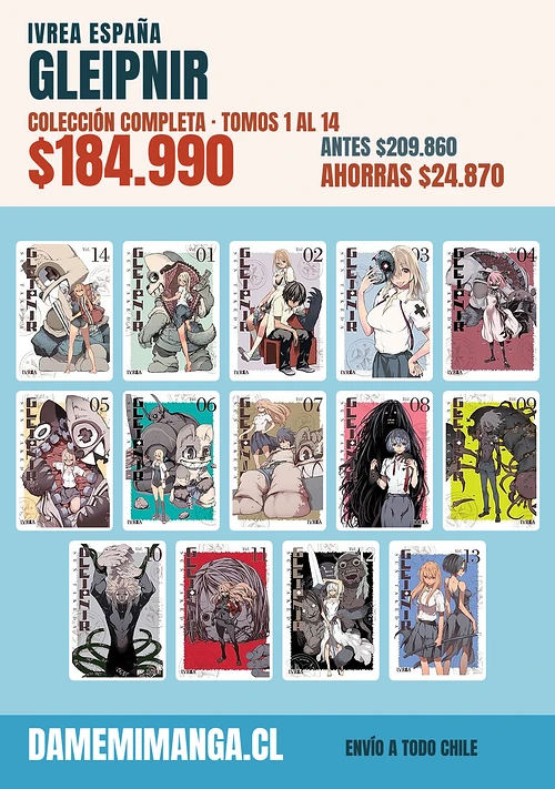 Gleipnir Colección Completa (14 tomos) – Ivrea España