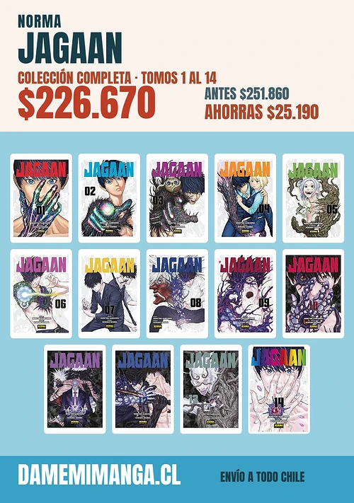 Jagaan Colección Completa (14 tomos) – Norma