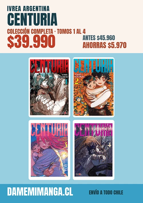 Centuria Colección Completa (4 tomos) – Ivrea Argentina