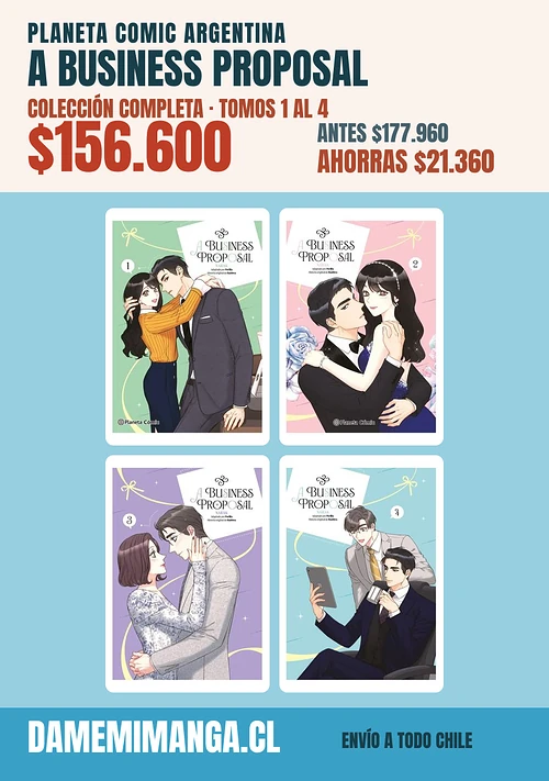 A Business Proposal Colección Completa (4 tomos) – Planeta Comic Argentina