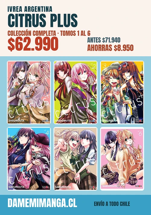 Citrus Plus Colección Completa (6 tomos) – Ivrea Argentina