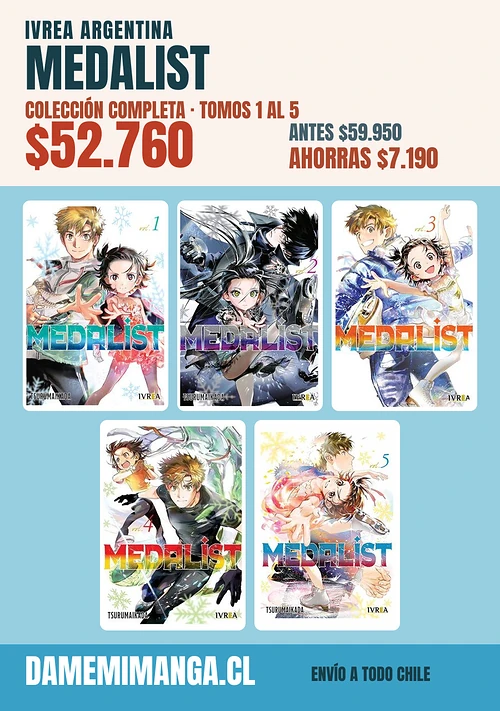 Medalist Colección Completa (5 tomos) – Ivrea Argentina