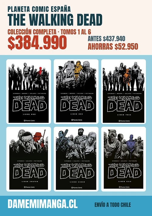 The Walking Dead Colección Completa (6 tomos) – Planeta Comic España