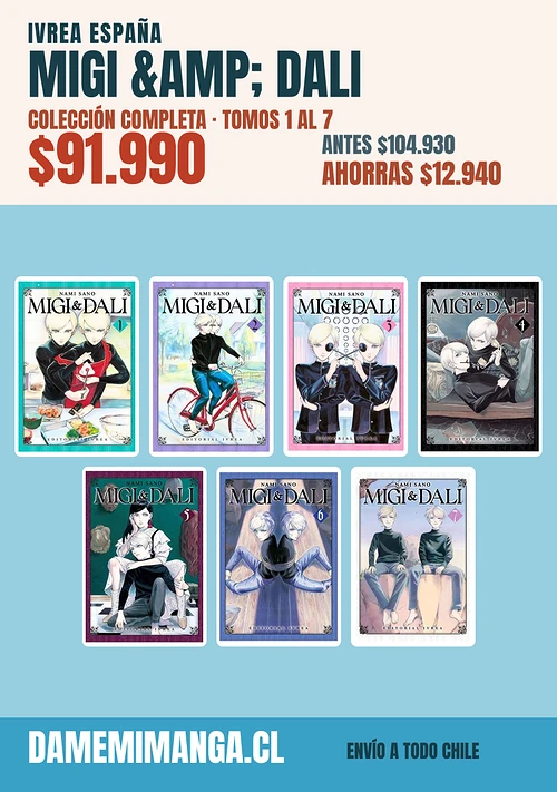 Migi & Dali Colección Completa (7 tomos) – Ivrea España