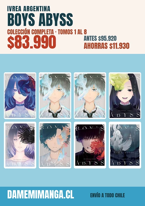 Boys Abyss Colección Completa (8 tomos) – Ivrea Argentina