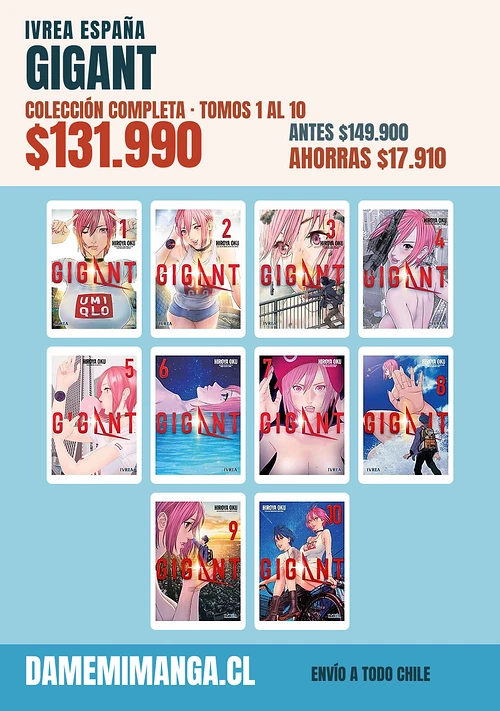 Gigant Colección Completa (10 tomos) – Ivrea España