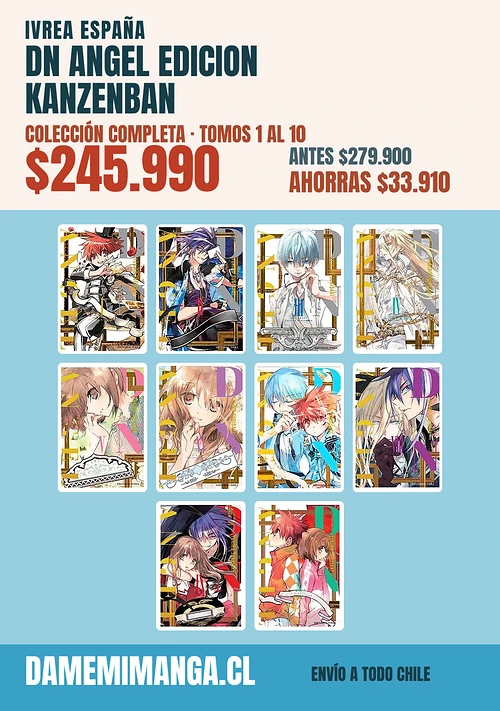 DN Angel Edicion Kanzenban Colección Completa (10 tomos) – Ivrea España