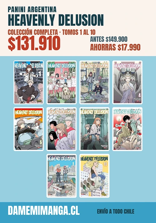 Heavenly Delusion Colección Completa (10 tomos) – Panini Argentina