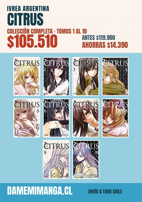 Citrus Colección Completa (10 tomos) – Ivrea Argentina